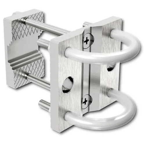 Sonnenschirmhalter aus Edelstahl für Balkongeländer