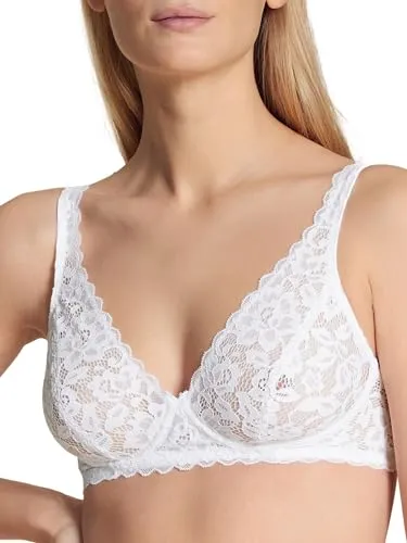 CALIDA Natural Comfort Lace Spitzen-BH Damen - Funktionsunterwäsche aus hypoallergenem Material, temperaturregulierend und mit einem komfortablen, anschmiegsamen Schnitt für optimalen Tragekomfort.