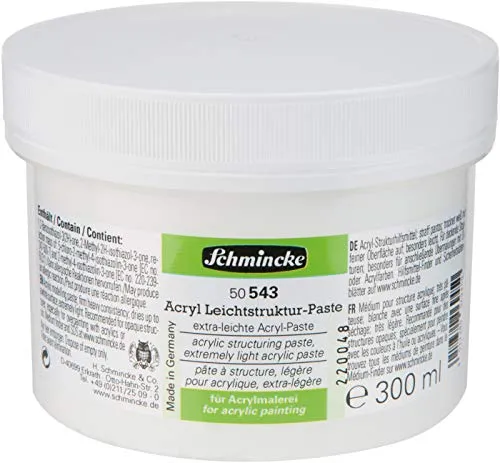 Schmincke Acryl Leichtstruktur-Paste, 250 ml [Spielzeug]