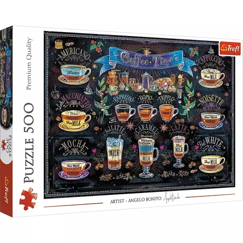 TREFL Coffee Time Puzzle 500 Teile
