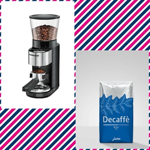 ROMMELSBACHER EKM 500 - Kaffeekegelmahlwerk mit 39 Stufen, integrierter Präzisions-Waage und Halterung für Siebträger, ideal für perfekte Kaffeezubereitung