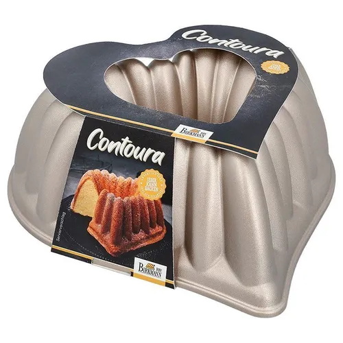 Contoura Aluguss Gugelhupfform Herz Ø 27cm, Höhe 10cm