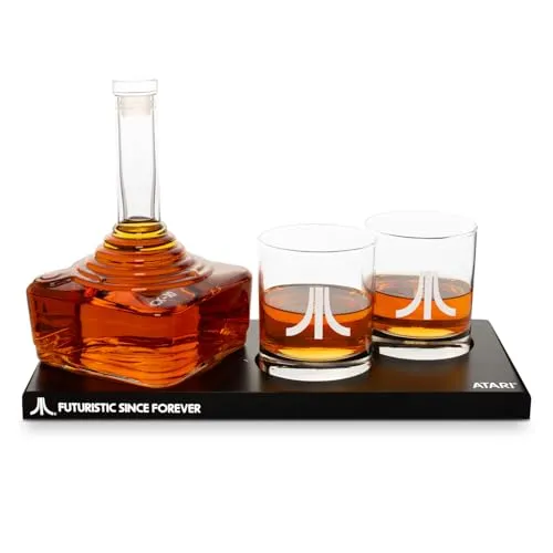 Offizielles Atari-Joystick-Dekanter-Set