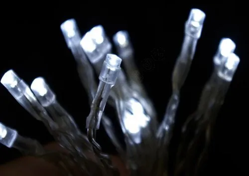 LED Lichterkette mit Batterie / Timer - 10 bis 80 LED - warmweiß oder kaltweiß