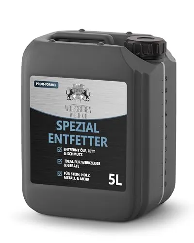 WO-WE Spezial Entfetter – 5L Küchenreiniger & Fettlöser - Effektiver Küchenreiniger für stark beanspruchte Flächen. Wasserbasiert und gebrauchsfertig – ideal für Küche und Werkstatt. Hinterlässt keine Rückstände und sorgt für eine saubere, frische Umgebung.