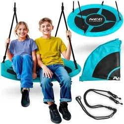 Schaukel Storchennest Neo-Sport Swingo 100 cm - Nestschaukel für stundenlangen Spielspaß, ideal für Garten oder Spielplatz, robust und sicher für Kinder.