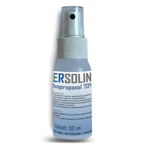 Isopropanol 70% (IPA, Isopropylalkohol, 2-Propanol) - in Sprühflasche - 50ml