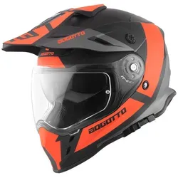 Bogotto V331 Pro Tour Endurohelm, orange, Größe XS für Männer
