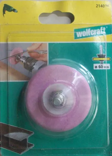 Wolfcraft Messer- und Scherenschärfer 60 mm Schleifen 2140000