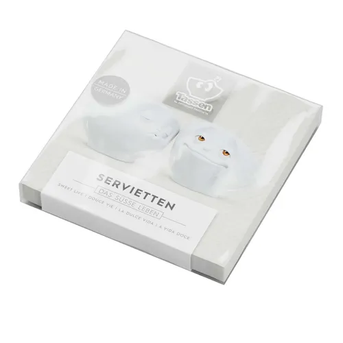 Fiftyeight Products TV Tassen Servietten Lunch 'Das süße Leben' 33x33 cm 20 Stück TV Tassen T042104