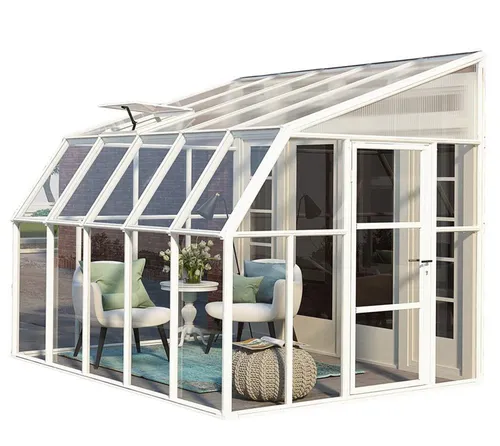 Rion Kunststoff Anlehngewächshaus Sun Room 45