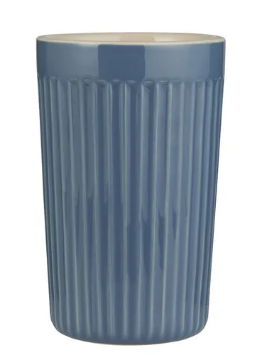 IB Laursen Cafe Latte Becher Groß Mynte Cornflower Blau Keramik Tasse 375ml