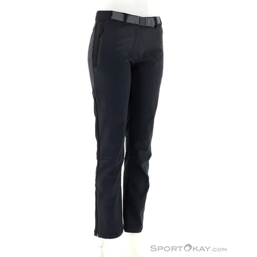 Jack Wolfskin Women's Stollberg Pants - Winterhose Gr 40 schwarz - Wärmende Wanderhose für Damen in Schwarz, Gr. 40; isolierend und ideal für kalte Wandertouren - bequemes Material für besten Tragekomfort.