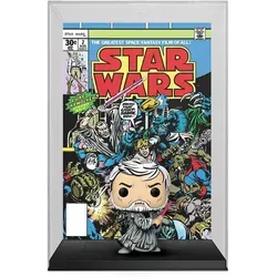Funko Star Wars - 03 - Obi-Wan Comic Figur - Puppen, Sammelfigur - Stylische Funko Pop Figur von Obi-Wan Kenobi, perfekt für Sammler und Star Wars Fans.
