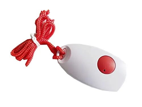 Heidemann Funk-Notfallsender HX Mini (ideal für häusliche Pflege, Notfallknopf für Senioren, kompatibel mit HX-Geräten, inkl. Halteband, Funkklingel) 70370