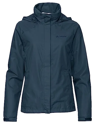 VAUDE Women's Escape Bike Light Jacket - Sichtbar und Wetterfest - Funktionsjacke für Damen, atmungsaktiv und wasserfest mit Reflektoren für optimale Sichtbarkeit. Ideal für Radfahren und Freizeit bei wechselhaftem Wetter.