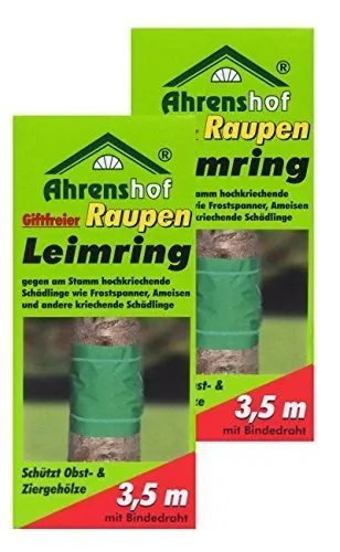 Preisjubel 2 x Raupen-Leimring giftfrei, Baumschutzring, Gartenleimring, Insektenabwehr