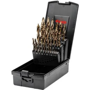 Spiralbohrersatz DIN 338 ULTIMATECUT FS D.1-13x0,5mm HSS-Co5 Gold