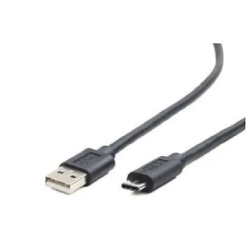 Gembird USB-A/USB-C, 1m USB Kabel USB 2.0 USB A USB C Schwarz GEMB 8716309086547