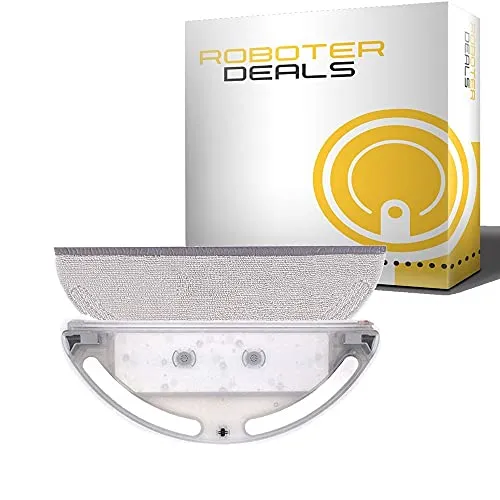 Wassertank für Xiaomi Roborock S5, Microfaserpad inklusive - Ersatzteile für Staubsauger, 100% passgenau und geprüft, hohe Qualität mit 6 Monaten Garantie, umweltfreundliche Verpackung in 100% recyclebarem Papier.