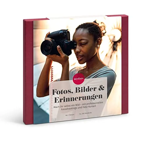mydays Geschenkbox Fotos, Bilder & Erinnerungen, Verschiedene Erlebnisse an143 Standorten, Erlebnis-Gutschein für 1 Person