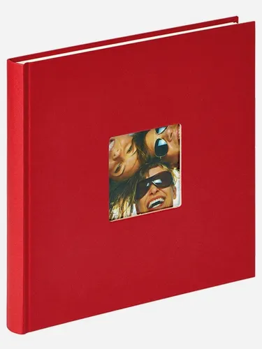 Walther Fotoalbum FA-205-R Fun rot 26x25 cm