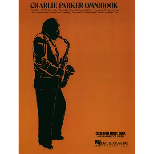 Charlie Parker Omnibook: Taschenbuch für Bassklarinette von Hal Leonard