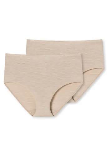 Schiesser Damen 2 PACK Midi Slip Unterwäsche - Modal Essentials - Funktionsunterwäsche aus formstabilen Modal-Material, temperaturausgleichend und mit hohem Tragekomfort dank weichem Bundgummi und schmalen Beingummis.