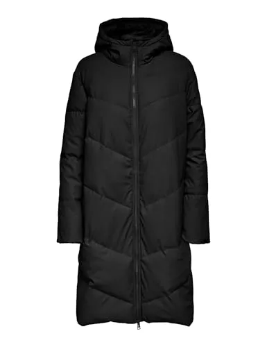 JdY Damen JDYULRIKKA Water REP Puffa OTW NOOS Jacke, Black, XXL - Funktionsjacke, wasserabweisend und ideal für kalte Wintertage, kombiniert Stil mit Funktionalität für modebewusste Frauen.