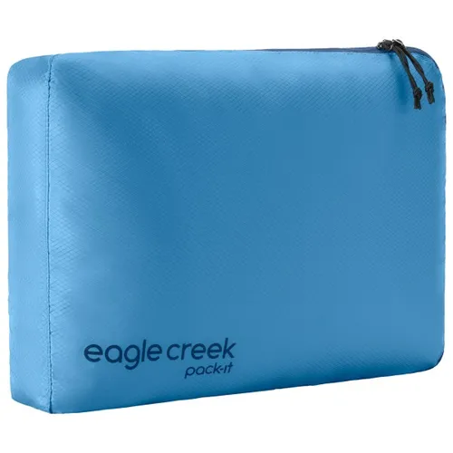 Eagle Creek Pack-It® Isolate Cube M - Blue Dawn EC040406424 - Praktischer Organizer für maximale Packeffizienz, aus 100% recyceltem, wasserabweisendem Material, ideal für Hosen und Shirts.