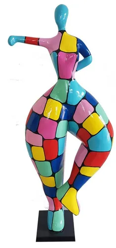 JVmoebel Gartenfigur Handgefertigte Skulptur aus hochwertigem Material für den Garten, Made in Europa