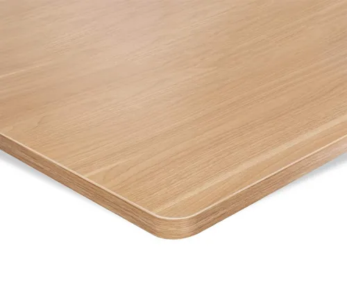 ESMART Schreibtischplatte ESMART Germany - Eckschreibtischplatte aus hochbelastbarem MDF mit widerstandsfähiger PVC-Beschichtung, ideal für Großraumbüros und Homeoffice.
