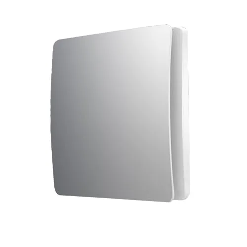 Bad-Abluftventilator, 212 x 208 mm, Bohrung 150 mm, Tiefe 105 mm, 25 W 230 V 50 Hz, 155 m³/h 35 dB