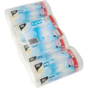 Papstar Müllbeutel 25 Liter, transparent, 240 Stück