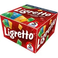 Schmidt Spiele 01301 - Ligretto rot, rasantes Kartenspiel für 2-4 Spieler