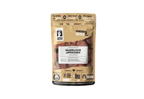 Bremer Gewürzhandel Trockenfrüchte Aprikosen leicht säuerlich, getrocknet, 3er Pack, 600 g