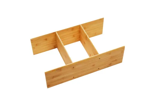 SO-TECH® Schubladeneinsatz Auszugseinsatz Ordnungssystem für Apothekerschränke ORGA-BOX, Multifunktionseinsatz 473 x 273 x 145 mm, Bambus geölt