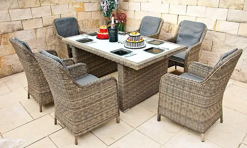 RAGNARÖK Premium Polyrattan Gartenmöbel Set