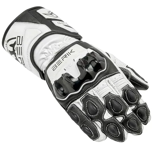 Motorradhandschuhe Weiß von Berik