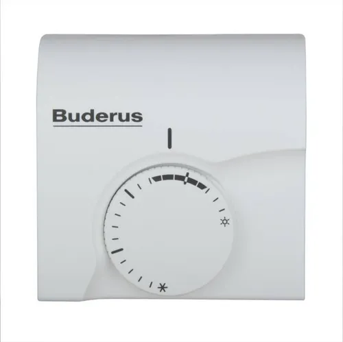 Logafix Raumthermostat 230V AP IP51 weiß von Buderus