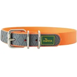 Hunter Halsband Convenience Neonorange | 30-40cmx20mm Hundehalsband
