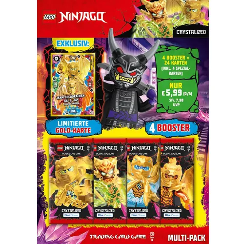 LEGO Ninjago 8 Trading Cards - 1 Multipack 1 (zufällige Auswahl)