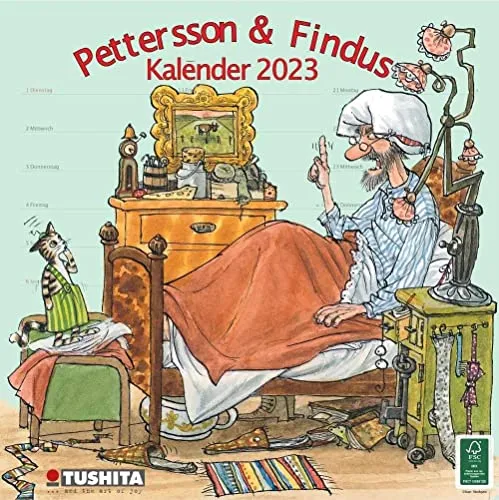 Pettersson & Findus 2023: Kalender 2023 (media illustration)