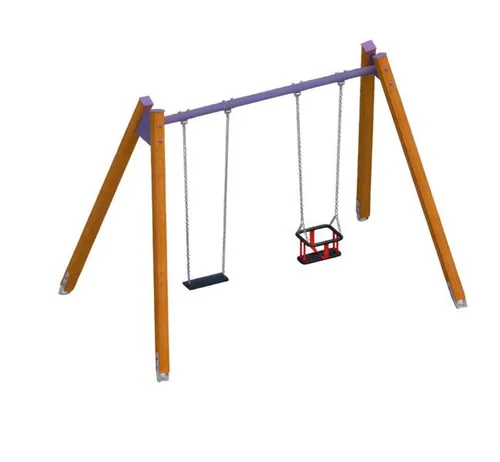 Schaukel Abenteuerspielplatz Balancewippe Wippgerät - Kreative Balancewippe für Kinder von 1-11 Jahren, ideal für Spielplätze. Robuste Konstruktion in Braun, fördert die motorischen Fähigkeiten und sorgt für unvergessliche Abenteuer.