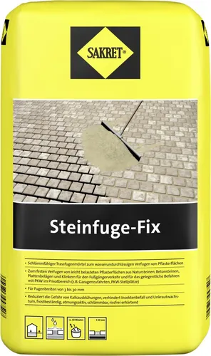 Sakret Steinfuge Fix grau 20 kg von SAKRET