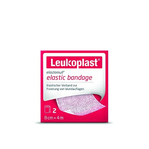 Leukoplast Elastomull Elastic Bandage 8 cm x 4 m Pack of 2