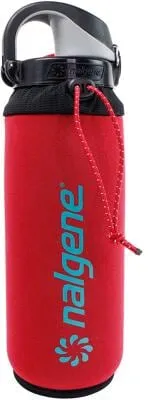 Nalgene Flaschentasche, klein, Neopren, red bud