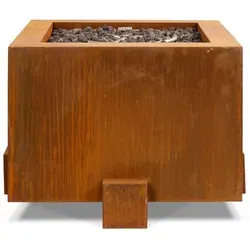 intergrill Feuerstelle Cortenstahl 91 x 91 cm