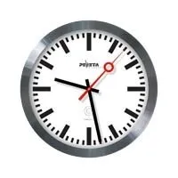 Peweta 51.150.325 Funkuhr Bahnhof - Wanduhr mit präziser Funktechnik, ideal für stilvolle Innenräume und pünktliche Zeitmessung