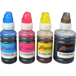 Kompatible Nachfülltinten für Canon GI-590 Multipack KCMY 4